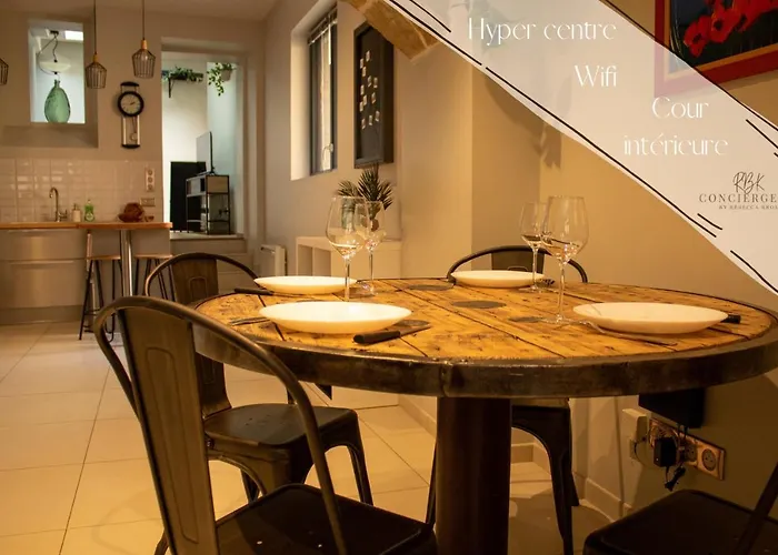 Le Triplex - 4 Pers - Wifi - Centre Ville